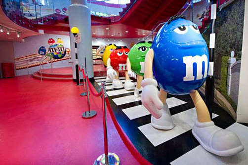 M&M's store London