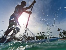 SUP冲浪和潜水