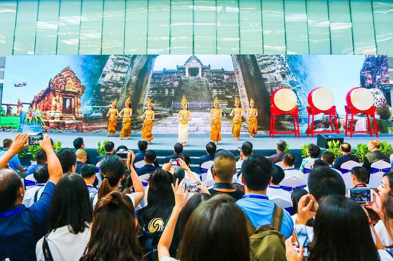 2017西安丝绸之路国际旅游博览会开幕舞蹈